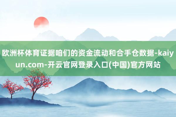 欧洲杯体育证据咱们的资金流动和合手仓数据-kaiyun.com-开云官网登录入口(中国)官方网站